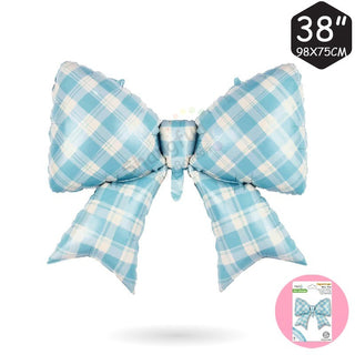 Ribbon Plaid Blue