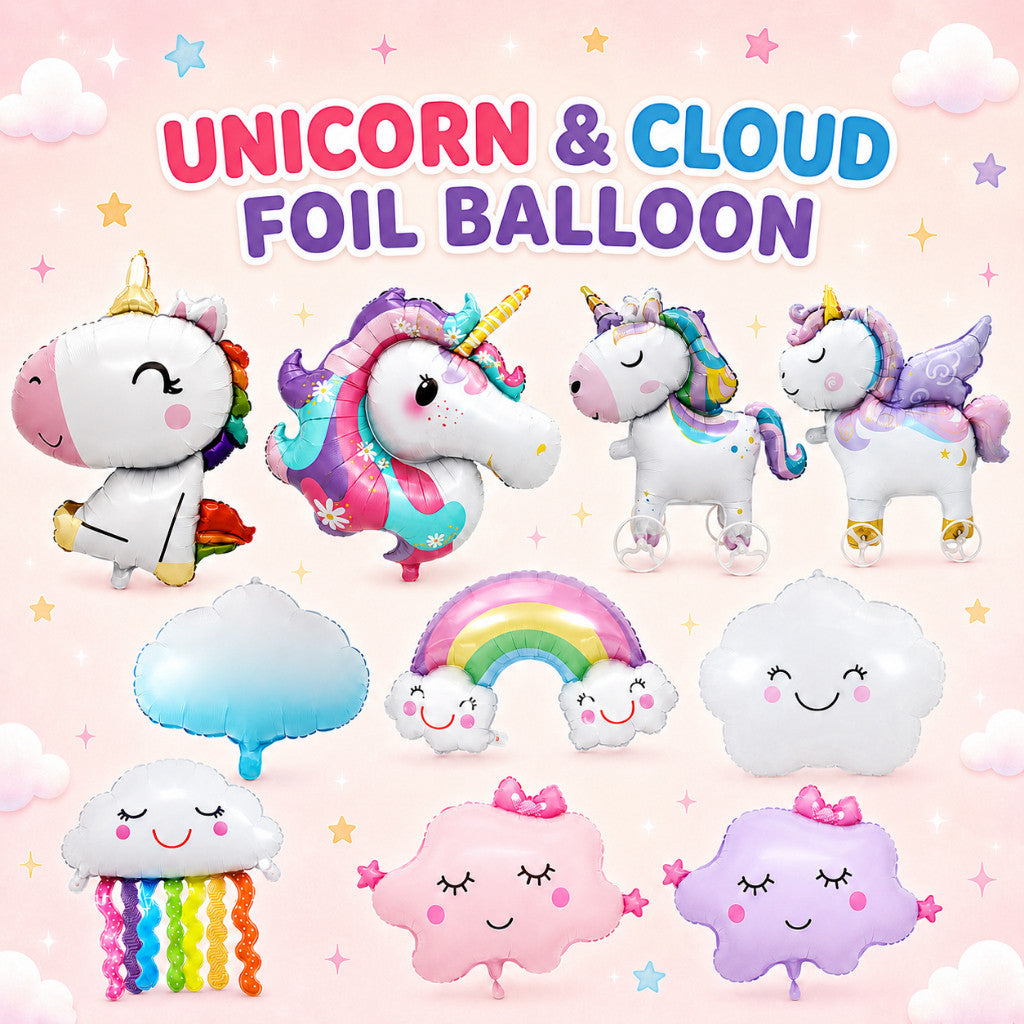 Unicorn Theme Balloons