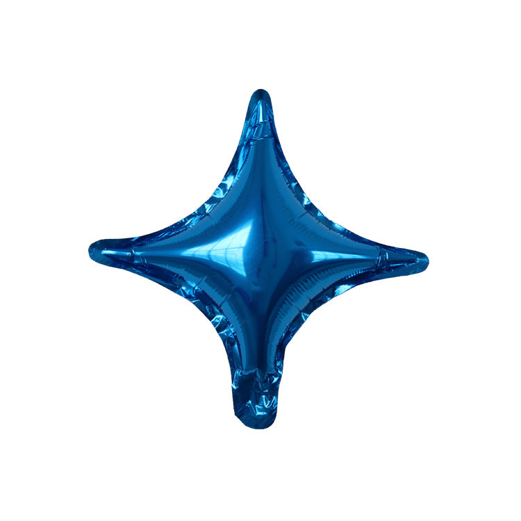 10/ 26 Inch 4 Pointed Star Foil Balloons
