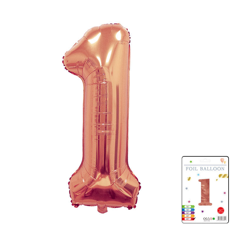 【40 INCH】Number Balloons