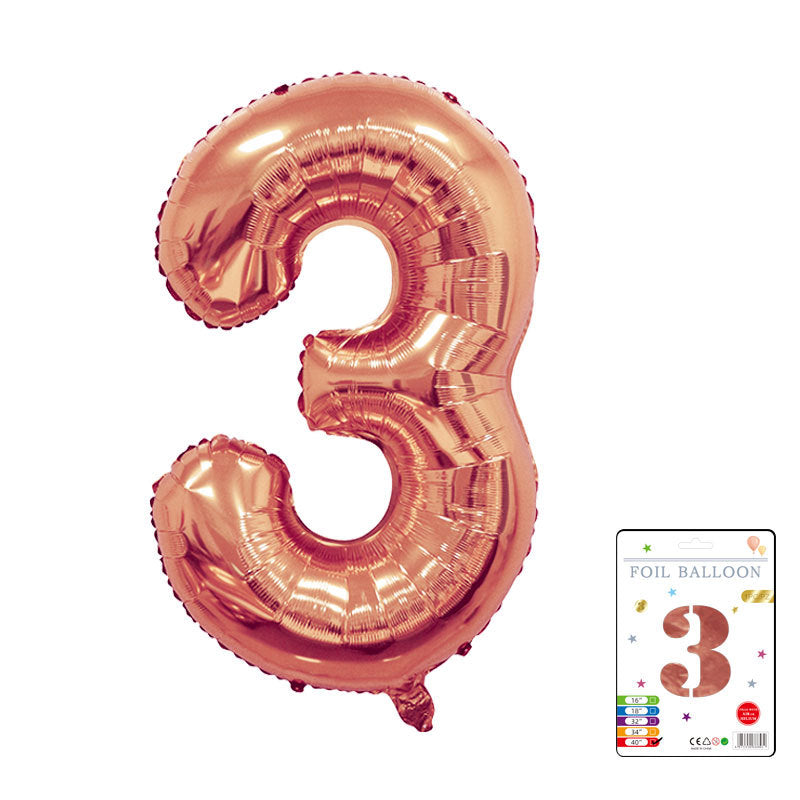 【40 INCH】Number Balloons