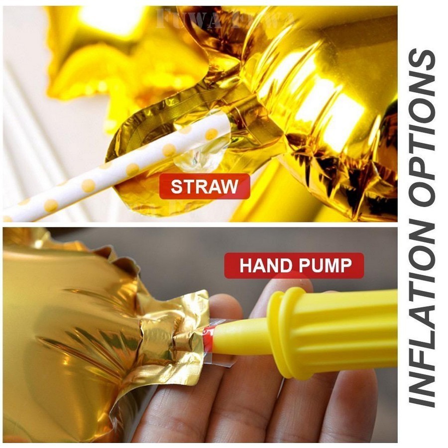 【16 INCH】Purple ABC Balloons