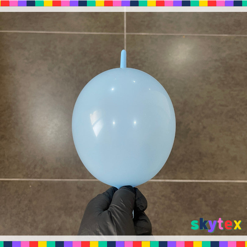 [50 pcs] Skytex 6/12 inch Tail Link O Balloons Connect Belon