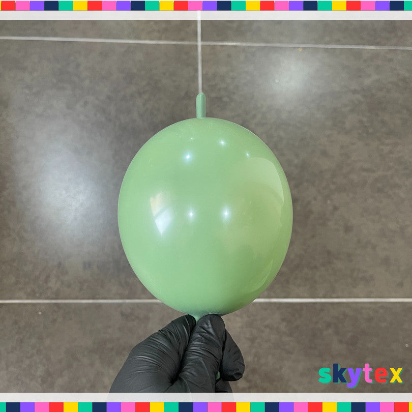 [50 pcs] Skytex 6/12 inch Tail Link O Balloons Connect Belon