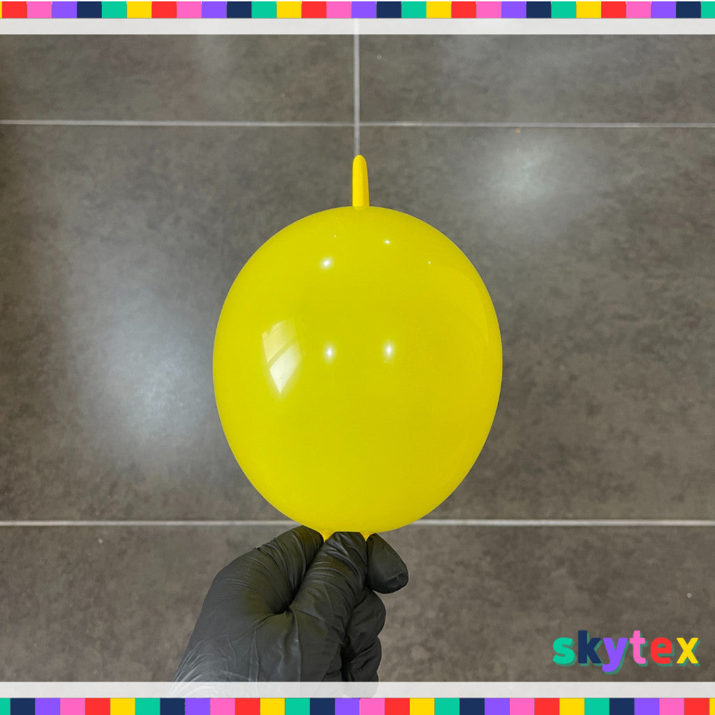 [50 pcs] Skytex 6/12 inch Tail Link O Balloons Connect Belon