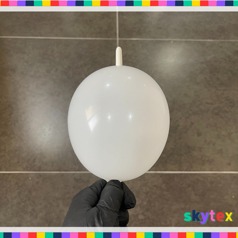 [50 pcs] Skytex 6/12 inch Tail Link O Balloons Connect Belon