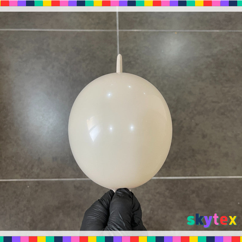 [50 pcs] Skytex 6/12 inch Tail Link O Balloons Connect Belon