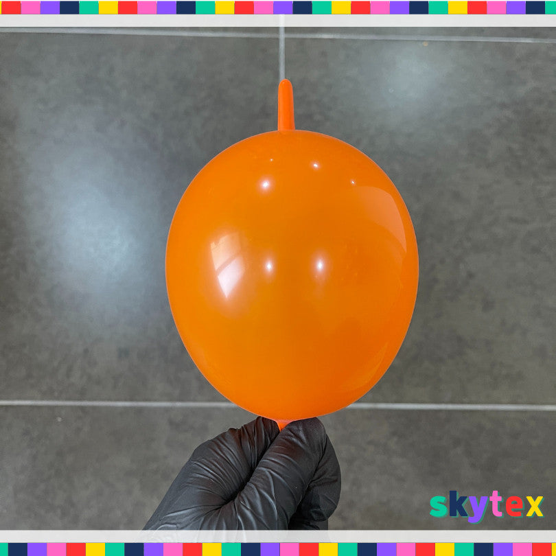 [50 pcs] Skytex 6/12 inch Tail Link O Balloons Connect Belon