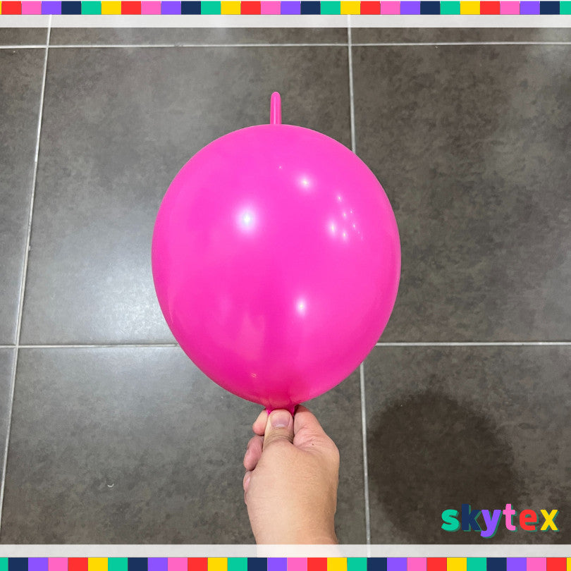 [50 pcs] Skytex 6/12 inch Tail Link O Balloons Connect Belon