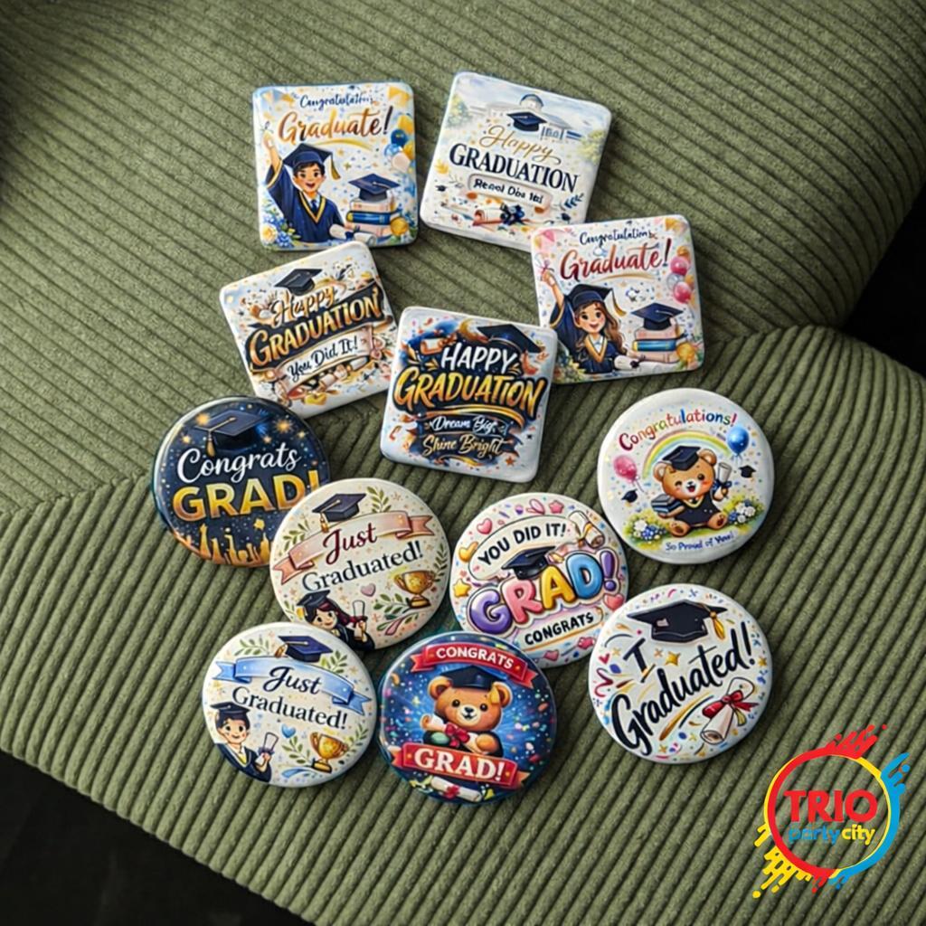Magnet / Pin Graduation Theme