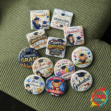 Magnet / Pin Graduation Theme