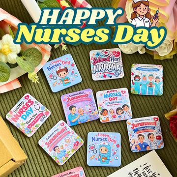 Nurses Day Hari Jururawat Badge Magnet