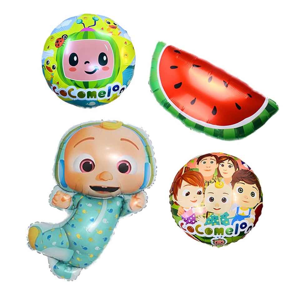 Cocomelon Printed Cartoon Foiled Balloons
