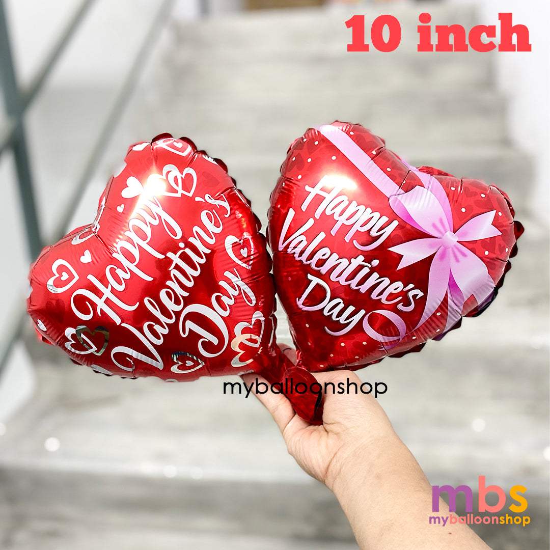 [ 10 inch ] Happy Valentine's Day Balloons