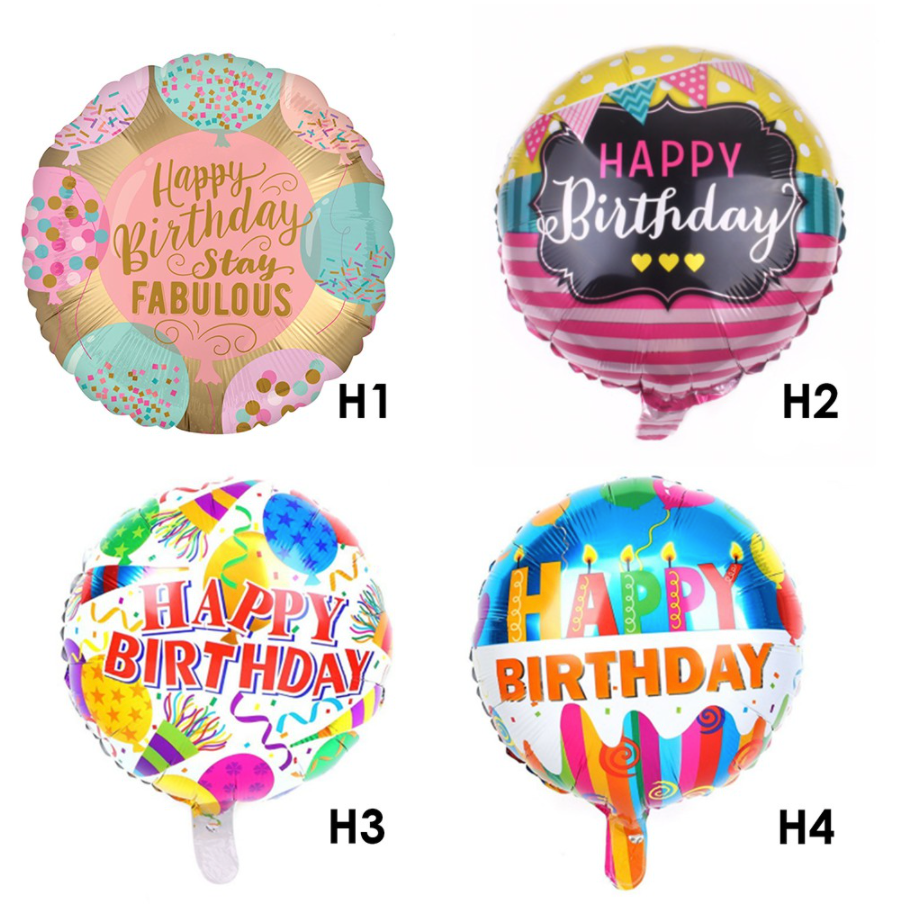 18 inch Happy Birthday Balloon