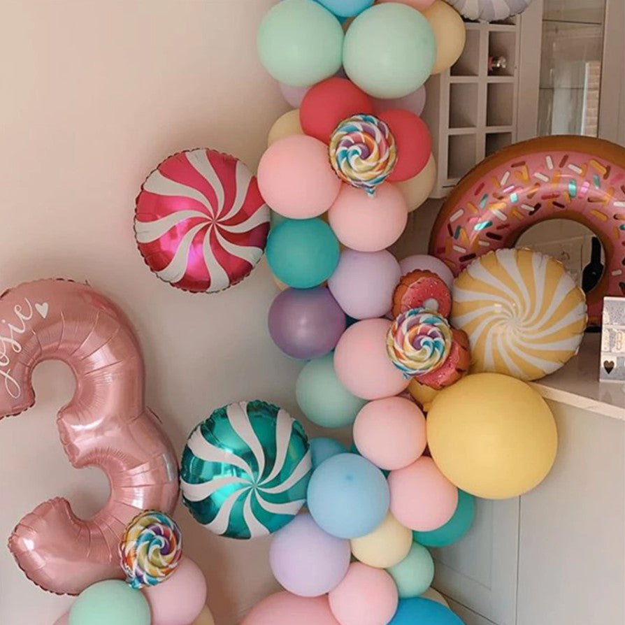Candy Theme Foil Balloons