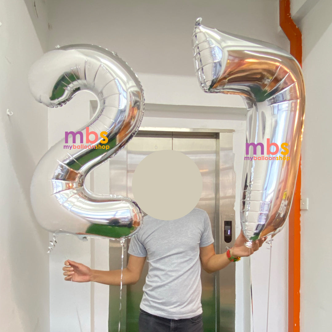 【40 INCH】Number Balloons