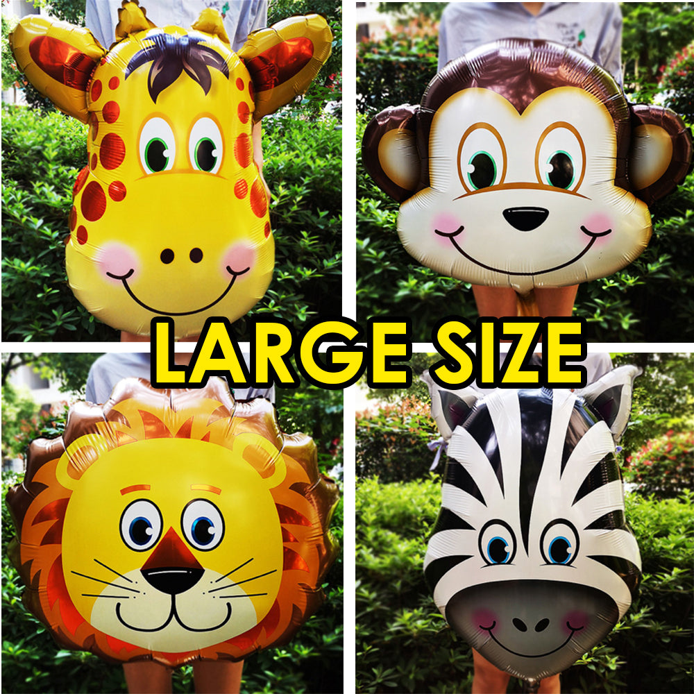 Animals Safari Foil Balloons