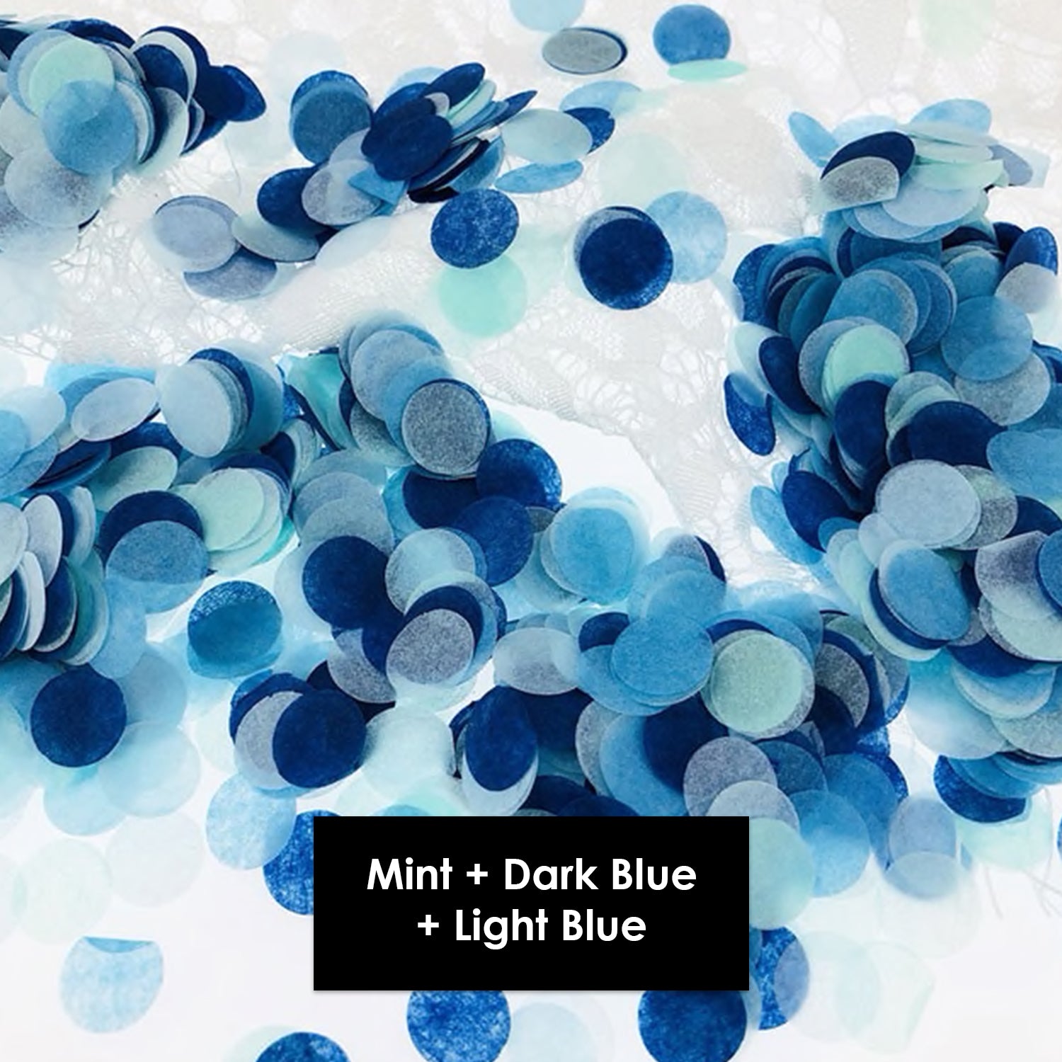 1cm confetti mix foil / tissue 10g