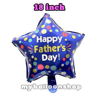 18 inch Star Blue