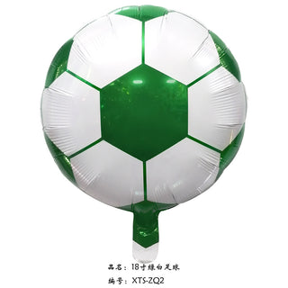18 inch Green White