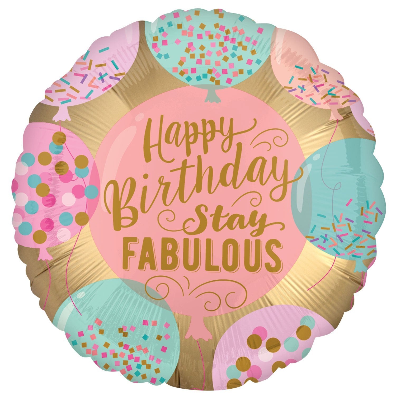 18 inch Happy Birthday Balloon
