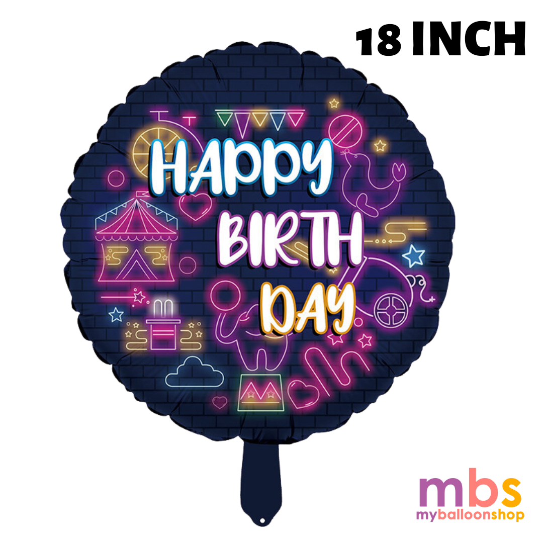 18 inch Happy Birthday Balloon