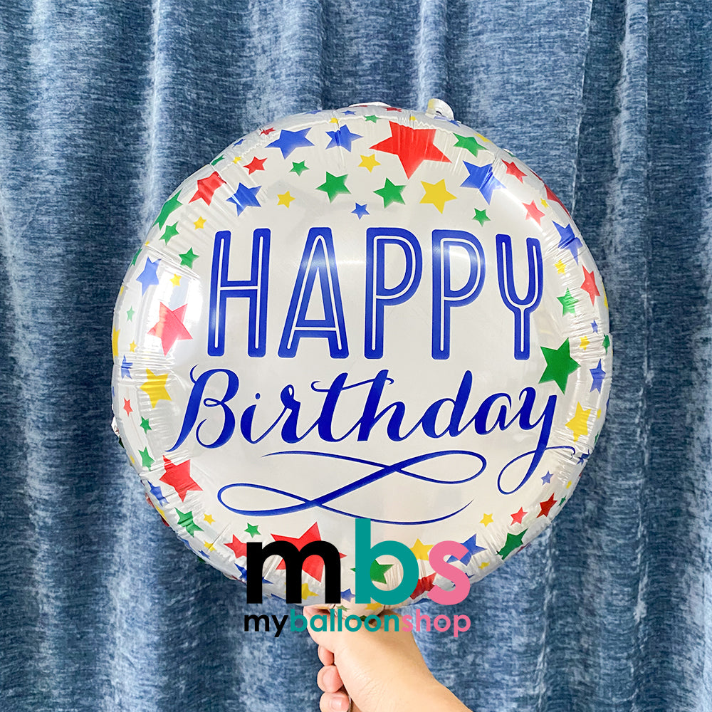 18 inch Happy Birthday Balloon