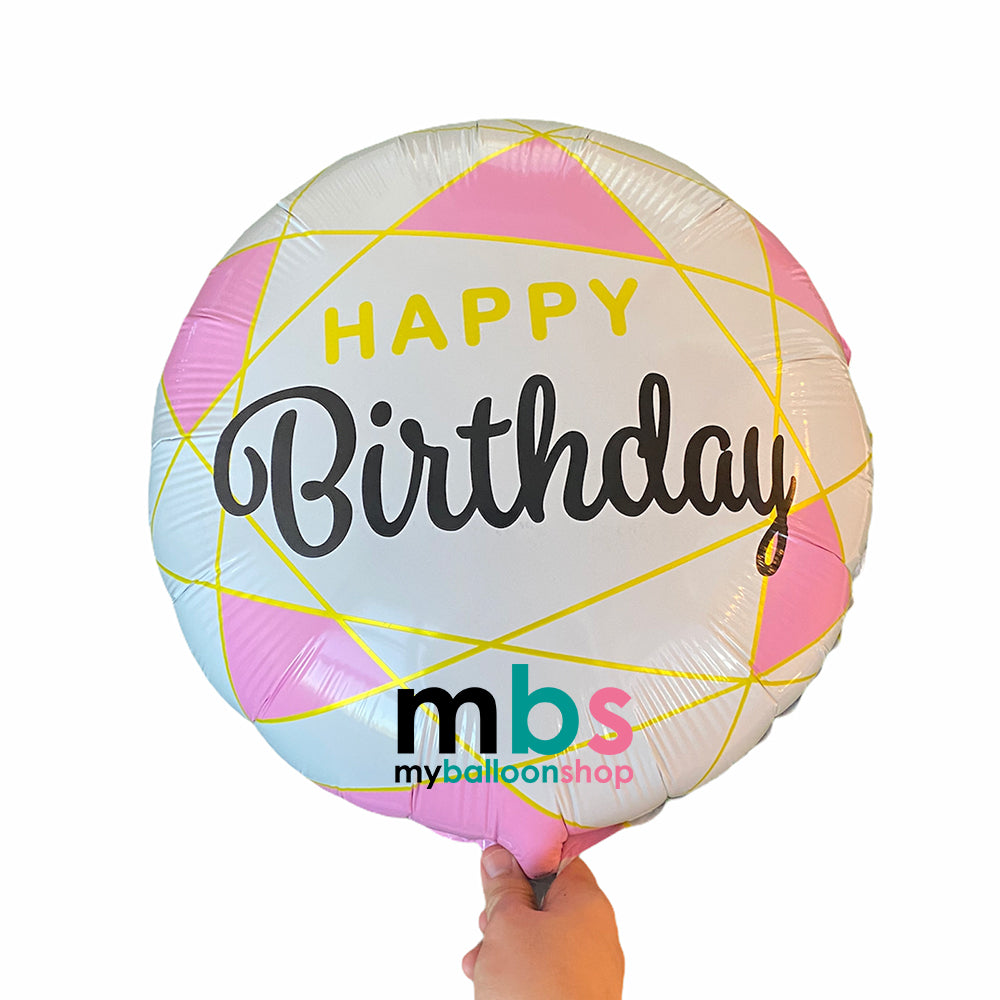 18 inch Happy Birthday Balloon
