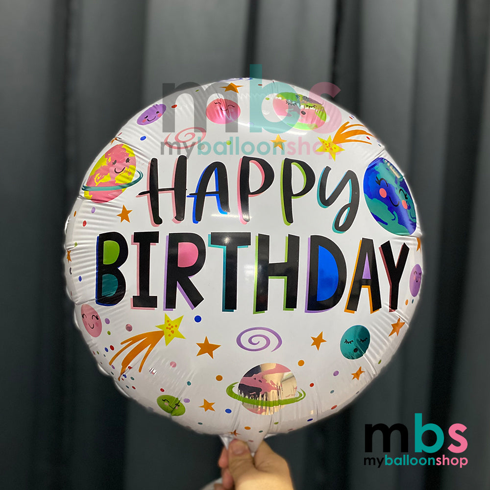18 inch Happy Birthday Balloon