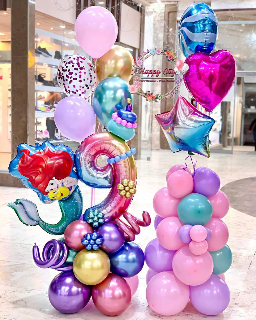Ariel Big Mermaid Balloon