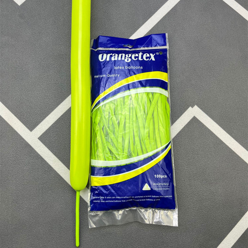 260Q Orangetex Twisting Balloons