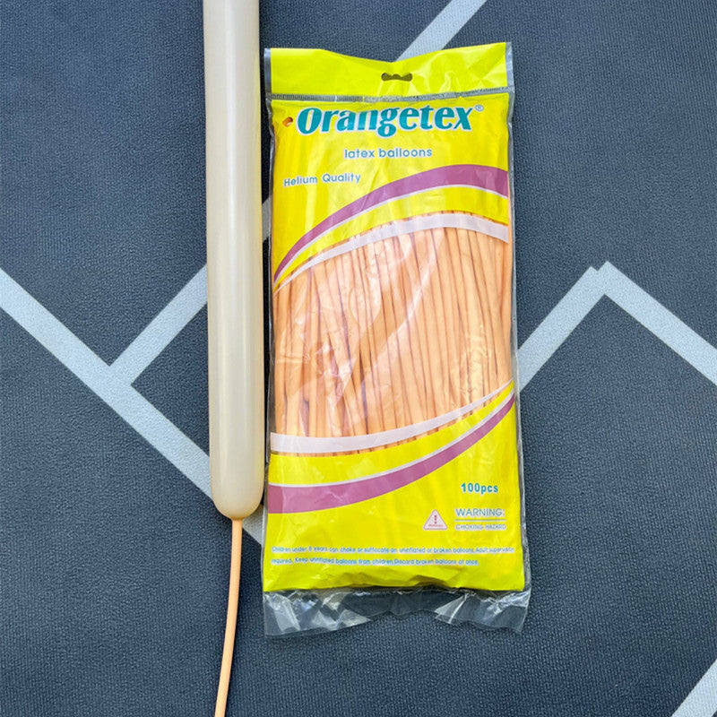 260Q Orangetex Twisting Balloons