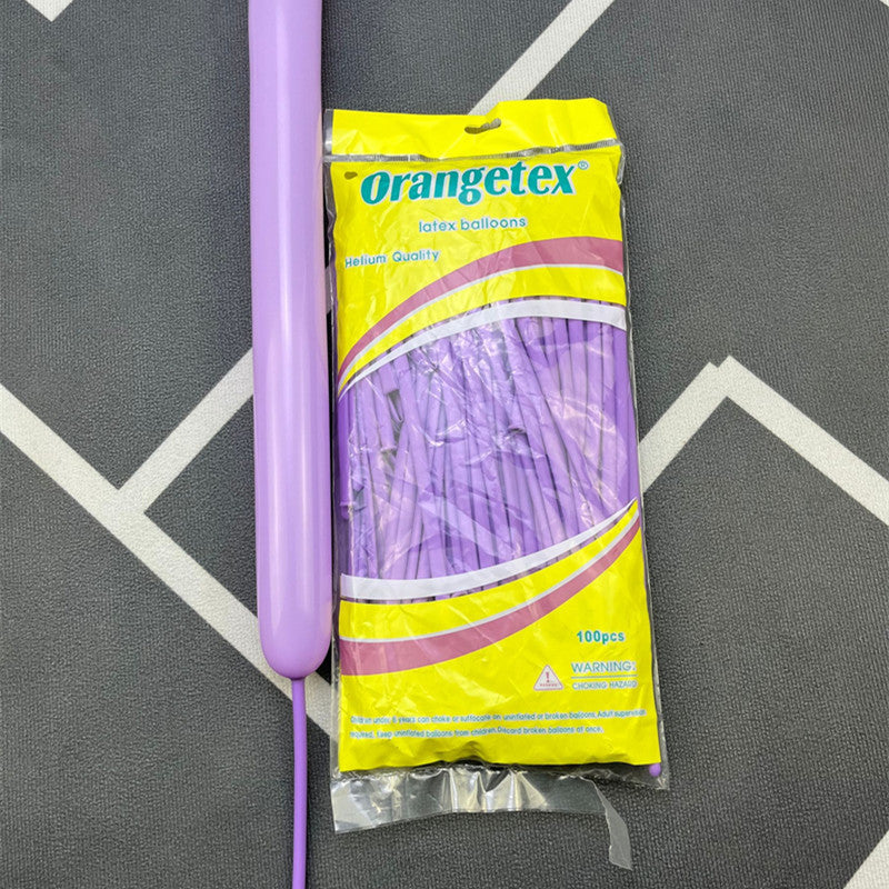260Q Orangetex Twisting Balloons