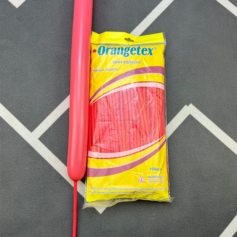 260Q Orangetex Twisting Balloons