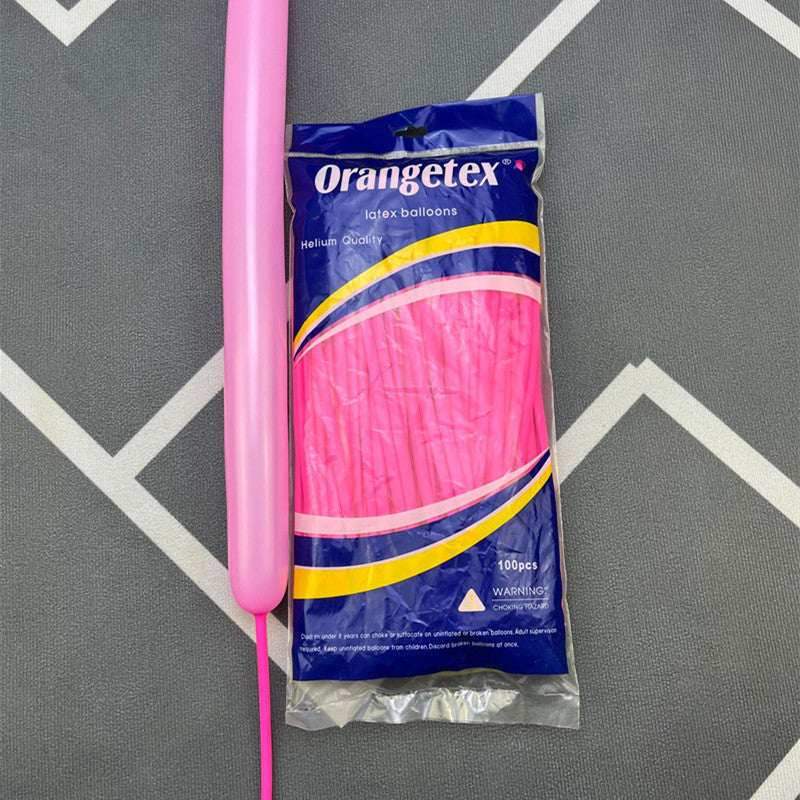 260Q Orangetex Twisting Balloons