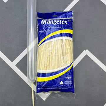 260Q Orangetex Twisting Balloons