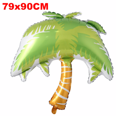 Palm Tree Cloud Balloons Safari Theme