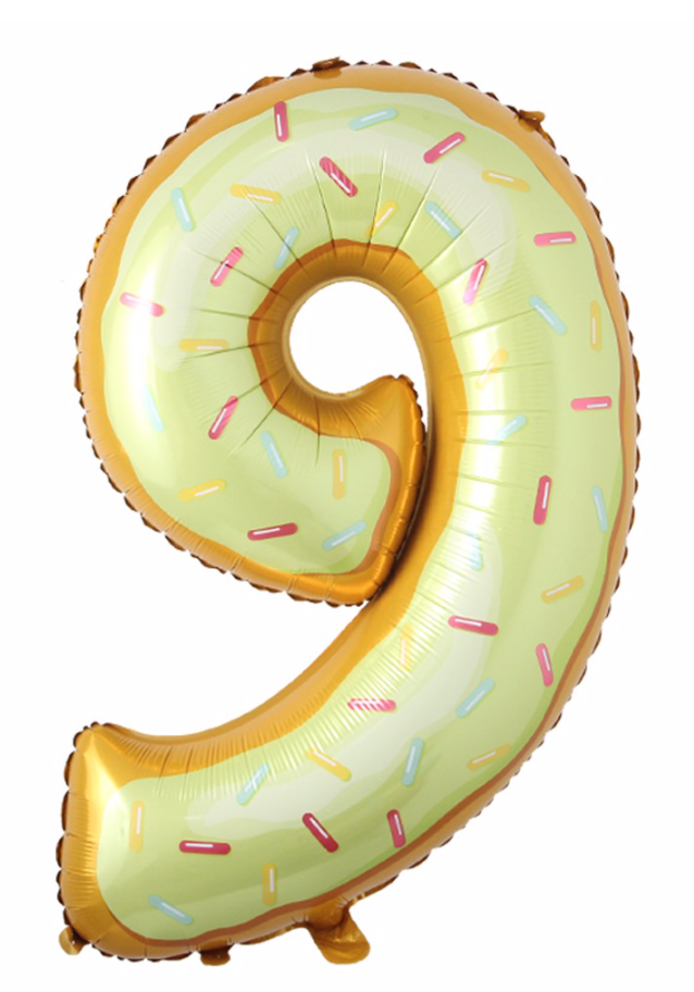 32 inch Doughnut Number [0-9]