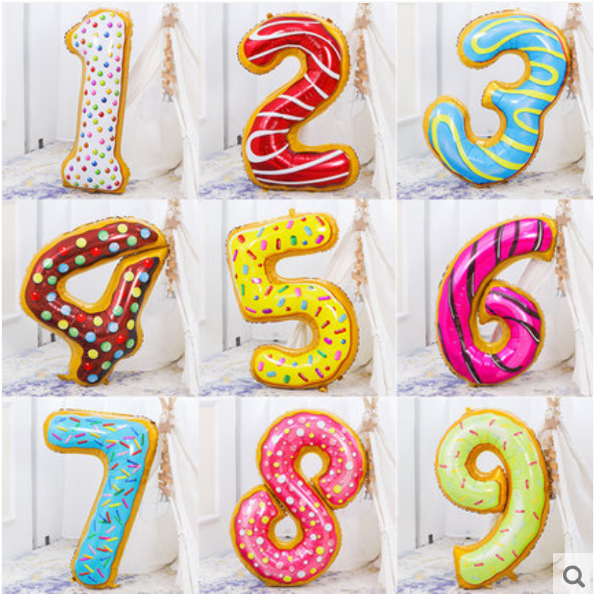 【Clearance】 40 inch Doughnut Number
