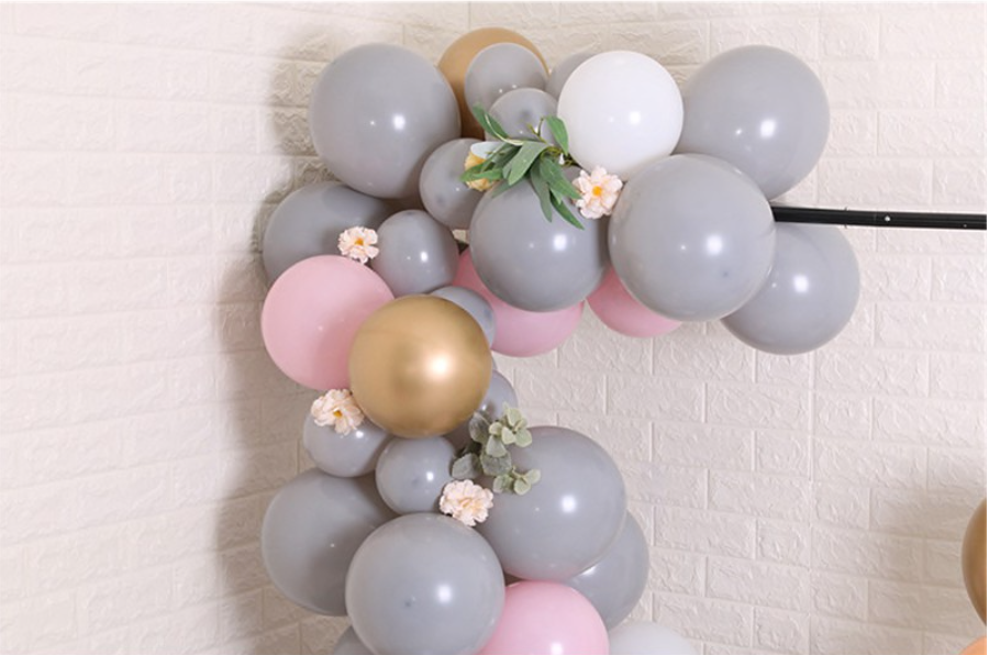 Grey Series - Pastel Balloons