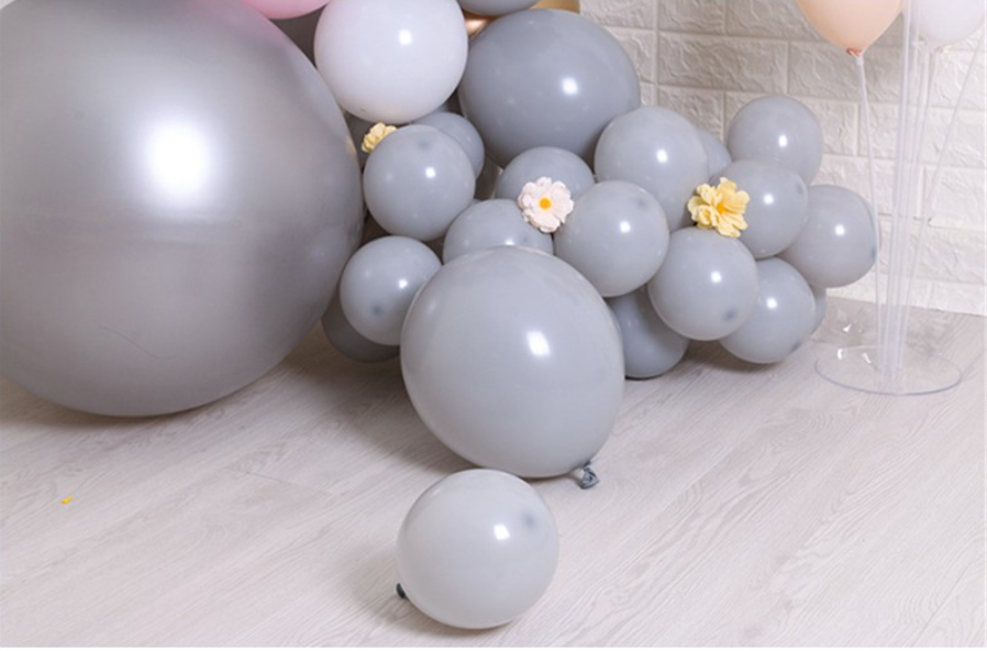 Grey Series - Pastel Balloons