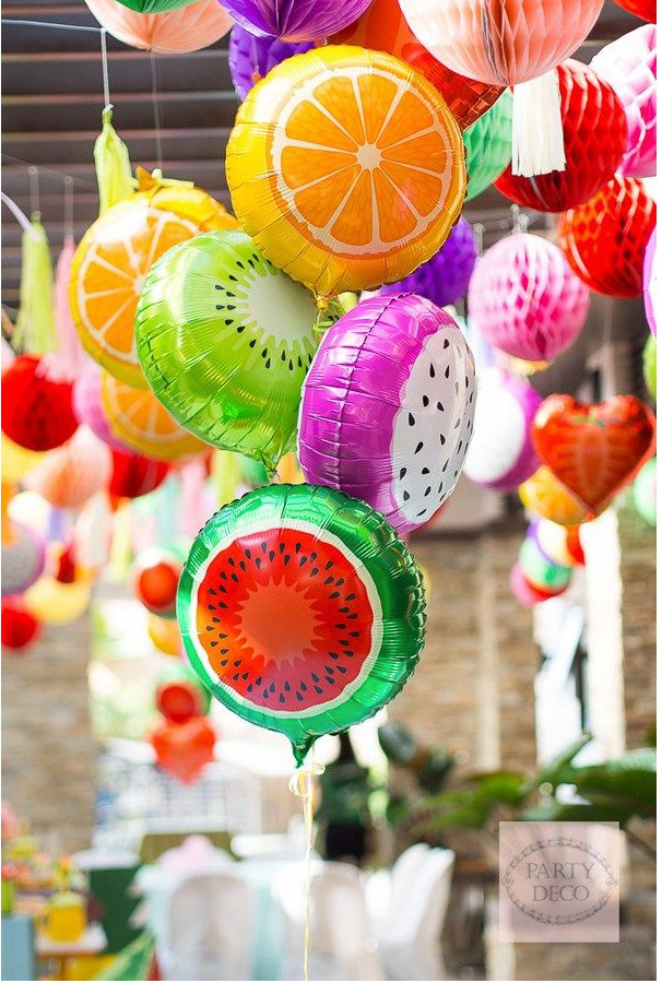 Fruit Tropical Theme Balloons