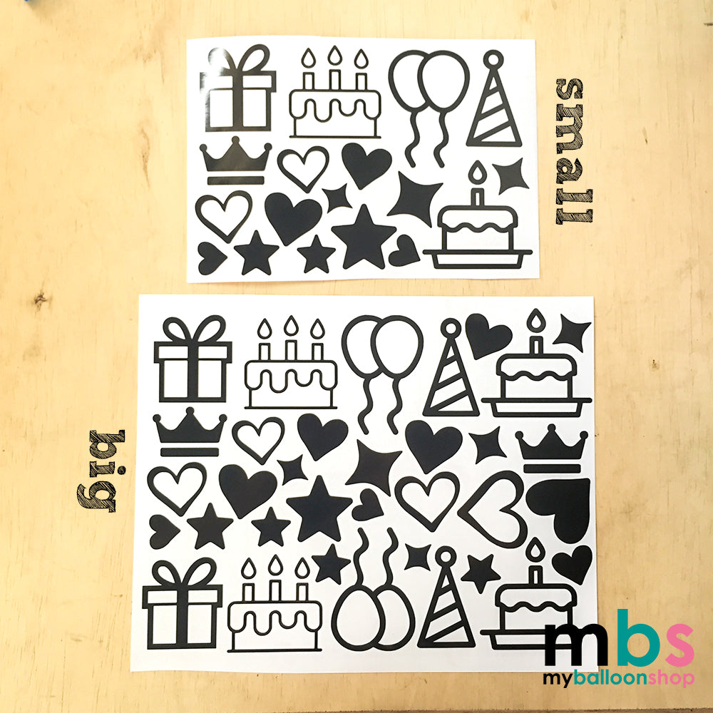 Variety Icons Sticker