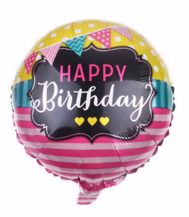 18 inch Happy Birthday Balloon