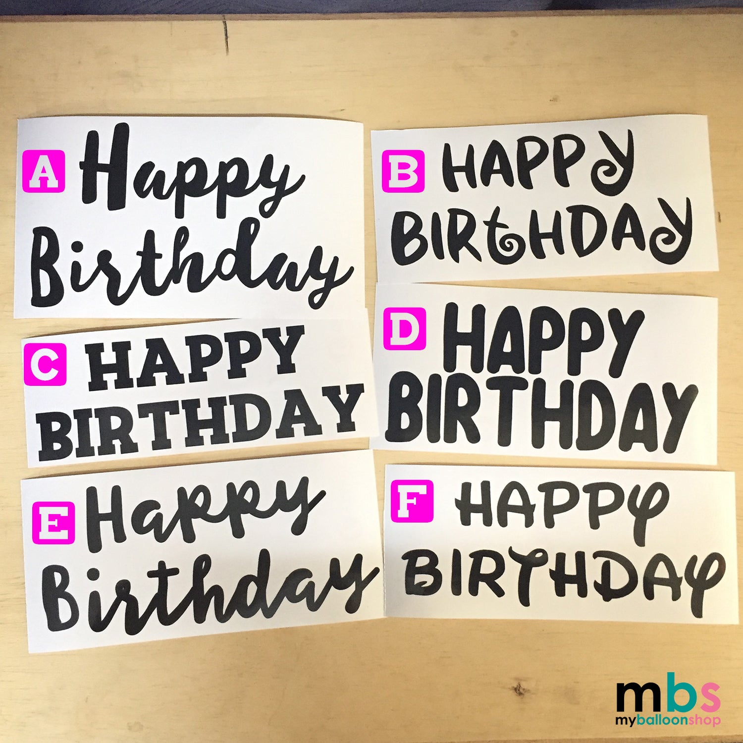 [HB2] - Happy Birthday Sticker - Medium