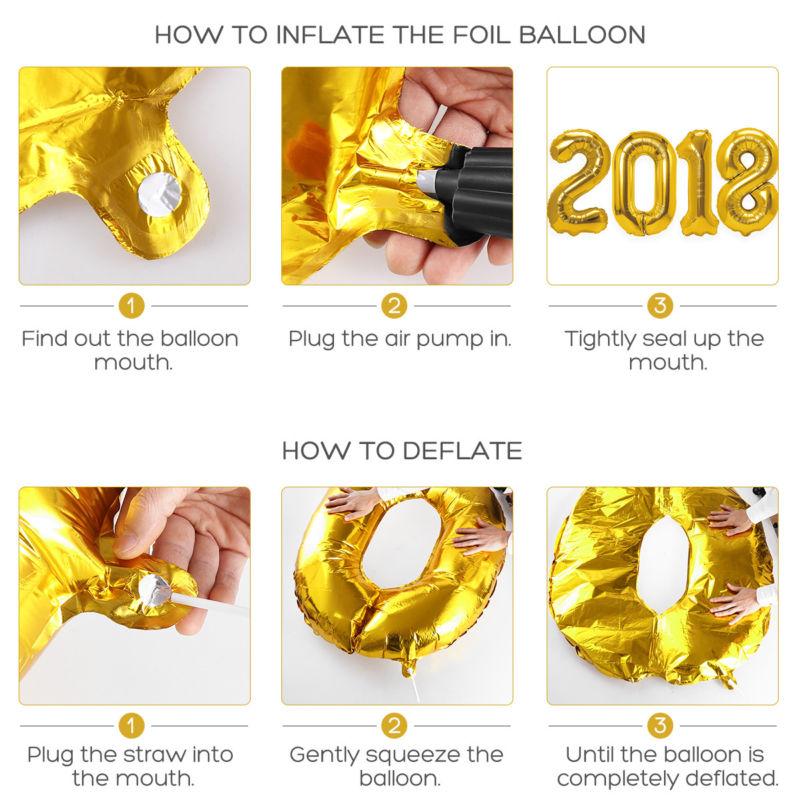 【16 INCH】Rainbow ABC Balloons