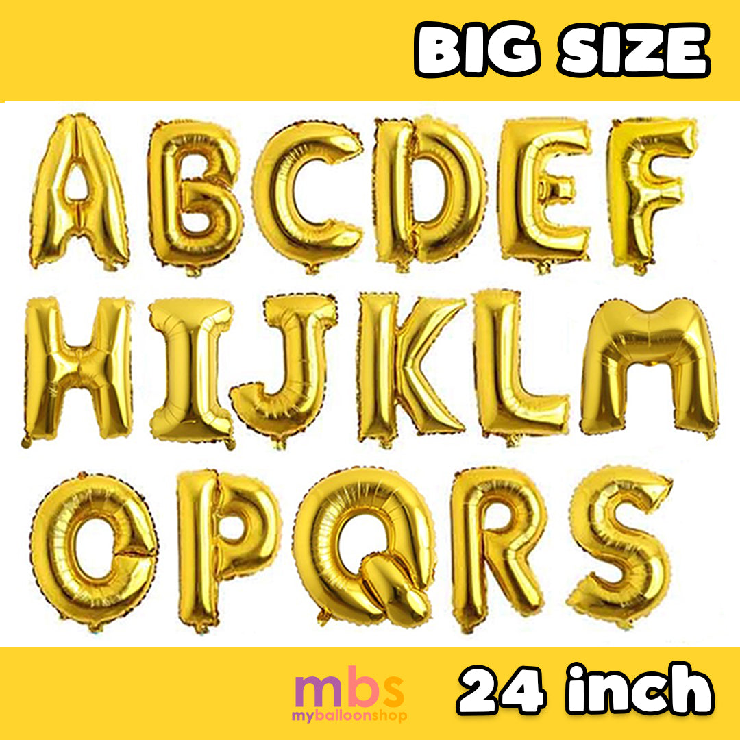 [ 24 inch ] - Alphabet Letters Balloons