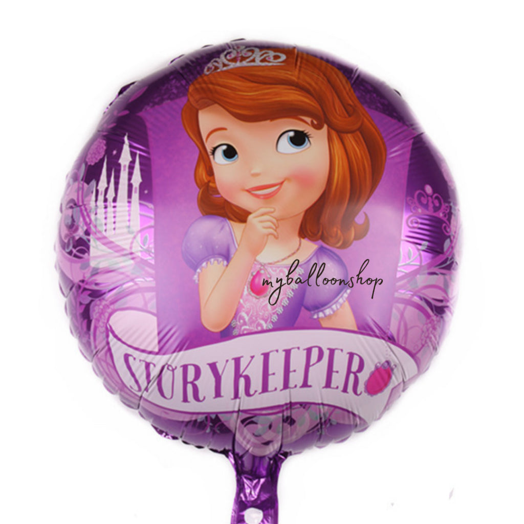 Sofia The First 10/18 inch Balloons Collection