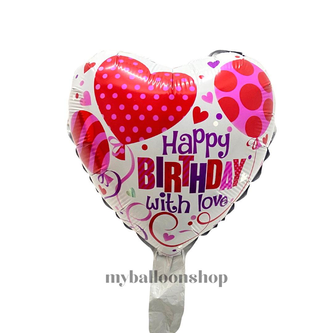 10 Inch Happy Birthday Balloons